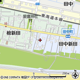 静岡県富士市田中新田179周辺の地図