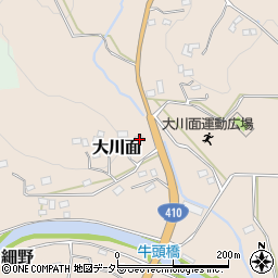 千葉県鴨川市大川面718周辺の地図