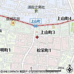 愛知県名古屋市瑞穂区松栄町1丁目16周辺の地図