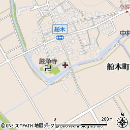 滋賀県近江八幡市船木町971周辺の地図