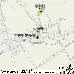 滋賀県近江八幡市安土町石寺1124周辺の地図