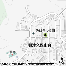 千葉県勝浦市興津久保山台86周辺の地図