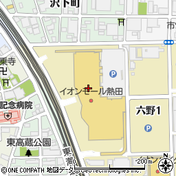 イオン熱田店周辺の地図