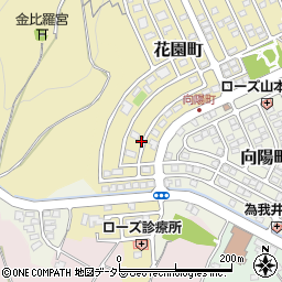 滋賀県大津市花園町7周辺の地図