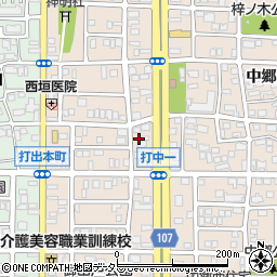 愛知県名古屋市中川区打中1丁目214周辺の地図