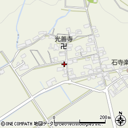 滋賀県近江八幡市安土町石寺1444周辺の地図