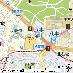 愛知県名古屋市昭和区広路町石坂30-8周辺の地図