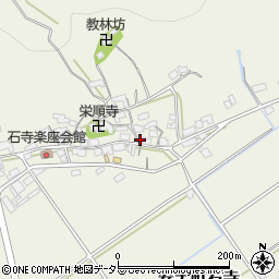 滋賀県近江八幡市安土町石寺2128周辺の地図