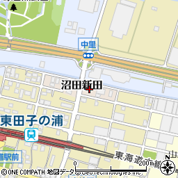 静岡県富士市沼田新田87-2周辺の地図