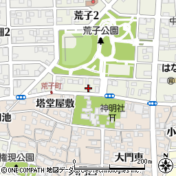 澤田美容院周辺の地図