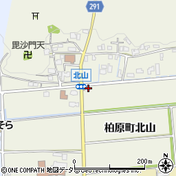 兵庫県丹波市柏原町北山248-3周辺の地図