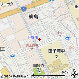 静岡県富士市中丸373周辺の地図