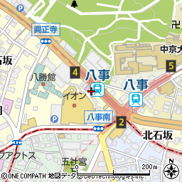 愛知県名古屋市昭和区広路町石坂30-5周辺の地図