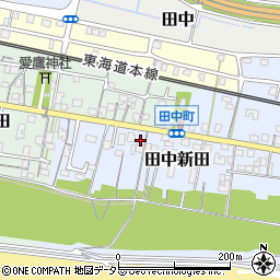 静岡県富士市田中新田189周辺の地図