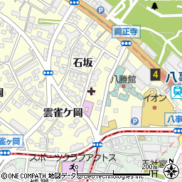 愛知県名古屋市昭和区広路町石坂12-1周辺の地図