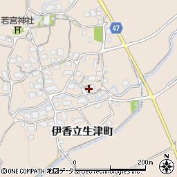 滋賀県大津市伊香立生津町417周辺の地図