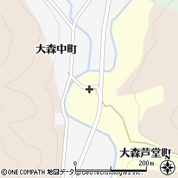 京都府京都市北区大森芦堂町87周辺の地図