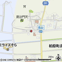 兵庫県丹波市柏原町北山296周辺の地図