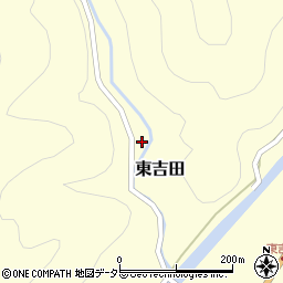 岡山県美作市東吉田823周辺の地図