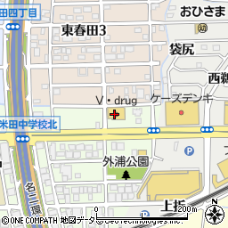 Ｖ・ｄｒｕｇ　中川富田店周辺の地図