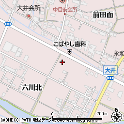 佐屋多度線周辺の地図