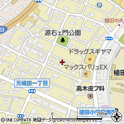 愛知県名古屋市天白区元植田1丁目2208周辺の地図