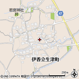 生津公民館周辺の地図