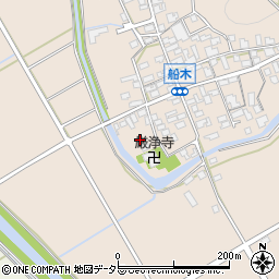 滋賀県近江八幡市船木町977周辺の地図