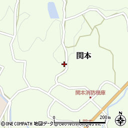 岡山県勝田郡奈義町関本813周辺の地図