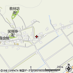 滋賀県近江八幡市安土町石寺1061周辺の地図