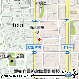 愛知県名古屋市中川区打中1丁目261周辺の地図