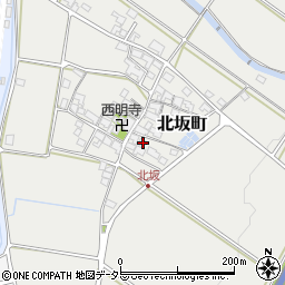 滋賀県東近江市北坂町709周辺の地図