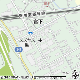 静岡県富士市宮下2182周辺の地図