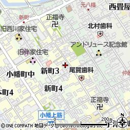 滋賀県近江八幡市魚屋町中34周辺の地図