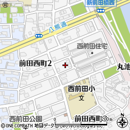 愛知県名古屋市中川区前田西町周辺の地図