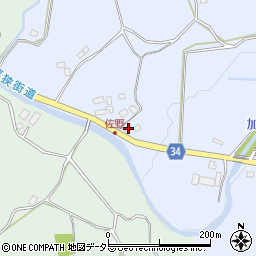 千葉県鴨川市佐野119-1周辺の地図