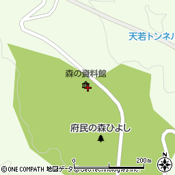 京都府南丹市日吉町天若上ノ所周辺の地図