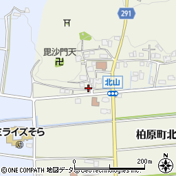 兵庫県丹波市柏原町北山203周辺の地図