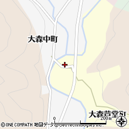 京都府京都市北区大森芦堂町155周辺の地図