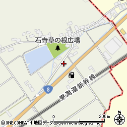 滋賀県近江八幡市安土町石寺181周辺の地図