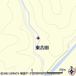 岡山県美作市東吉田821周辺の地図