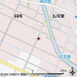 愛知県愛西市大井町同所344周辺の地図