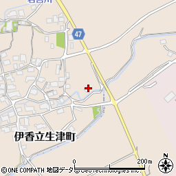 滋賀県大津市伊香立生津町25周辺の地図
