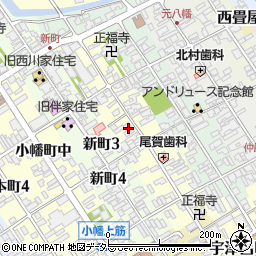 滋賀県近江八幡市魚屋町中33周辺の地図