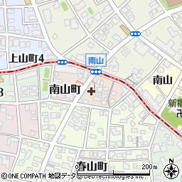 愛知県名古屋市瑞穂区南山町周辺の地図