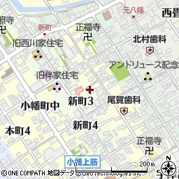 滋賀県近江八幡市魚屋町中31周辺の地図
