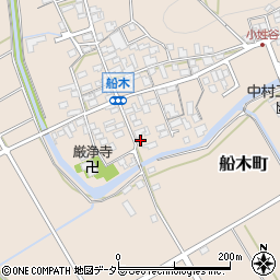 滋賀県近江八幡市船木町1063周辺の地図