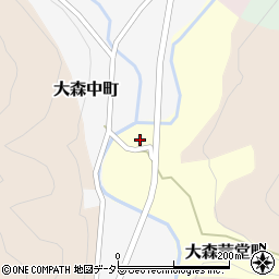 京都府京都市北区大森芦堂町154周辺の地図