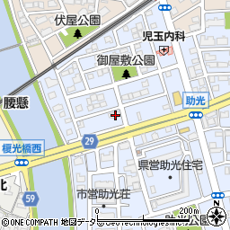 愛知県名古屋市中川区助光1丁目1901周辺の地図