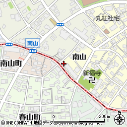 愛知県名古屋市昭和区広路町南山89周辺の地図